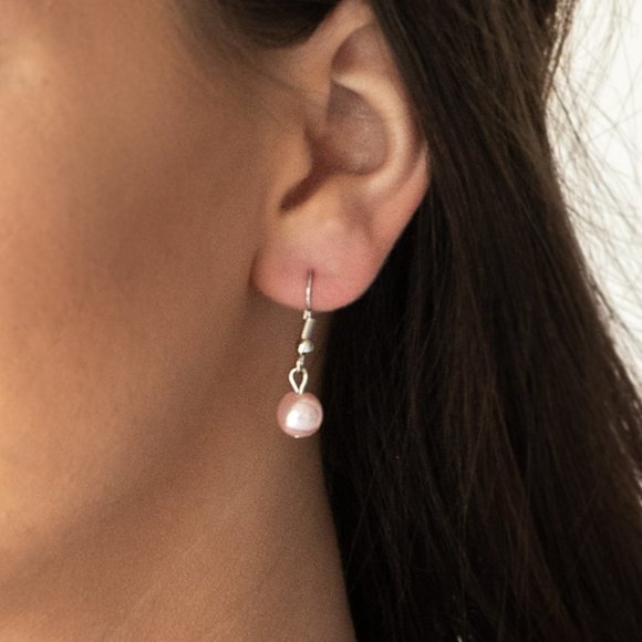 Timeless Tassels - Pink Necklace - Picture 3 of 3